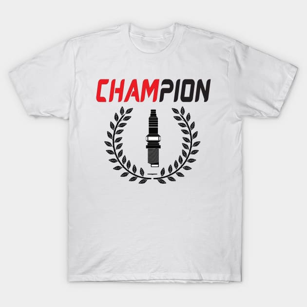 Champion spark plugs shirt hotsell